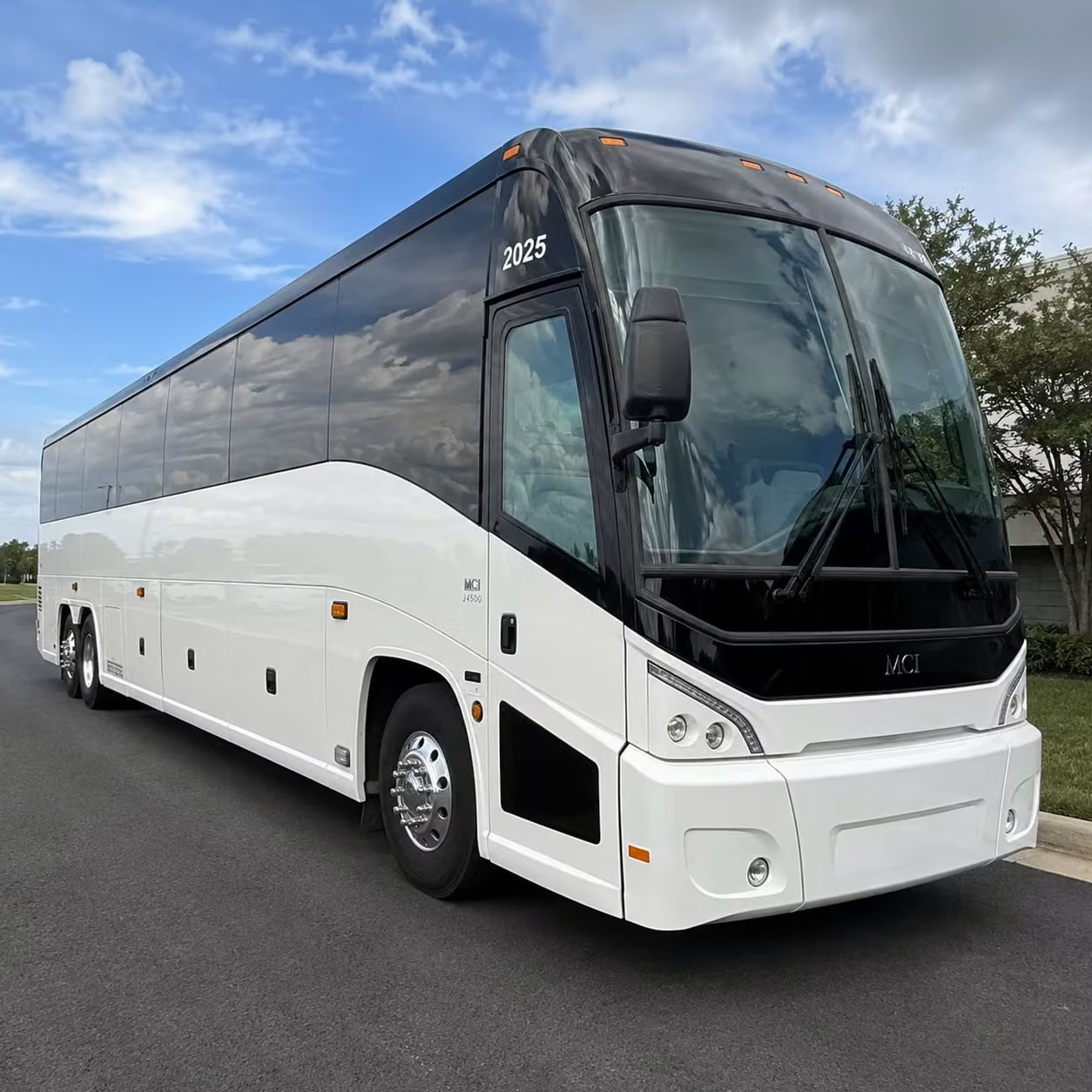 56 passenger charter bus