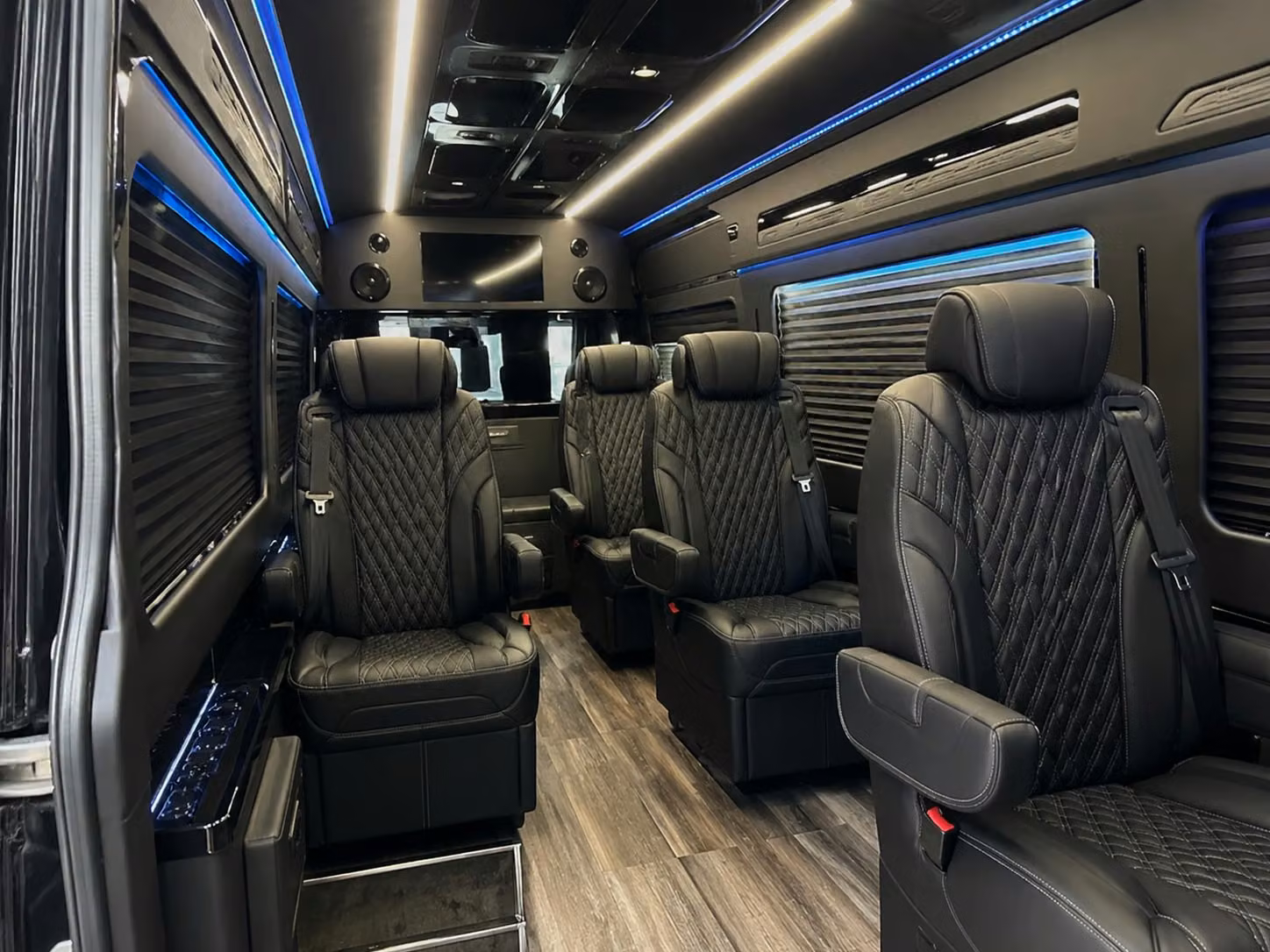 sprinter van with driver interior